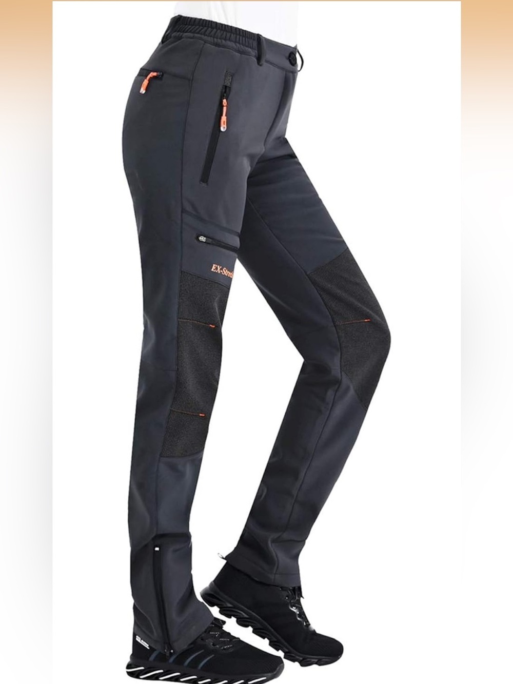 Ladies Outdoor Snow Ski Pants
Waterproof Hiking Insulated Softshell 
1500/4-1